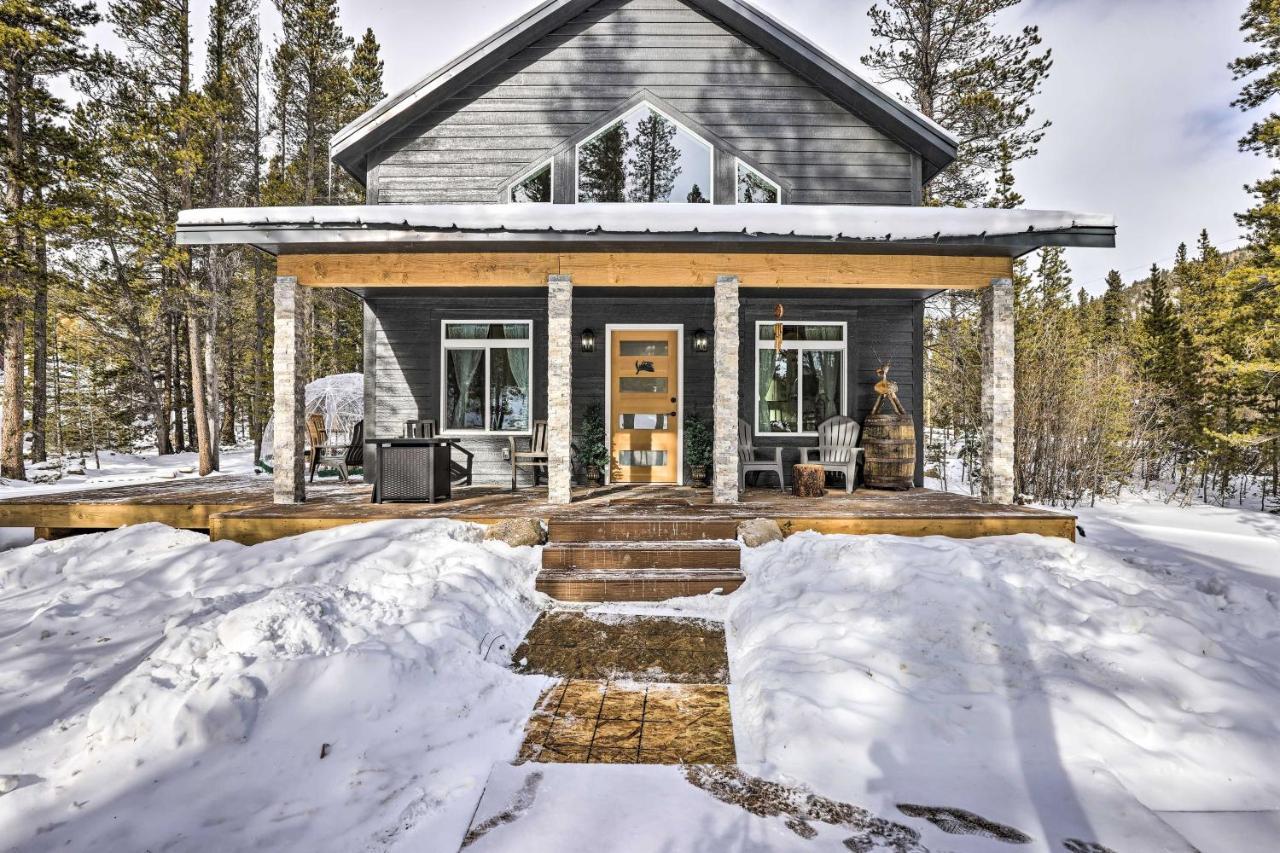 Modern Mtn Cabin Less Than 2 Mi To St Marys Glacier Idaho Springs Exterior foto